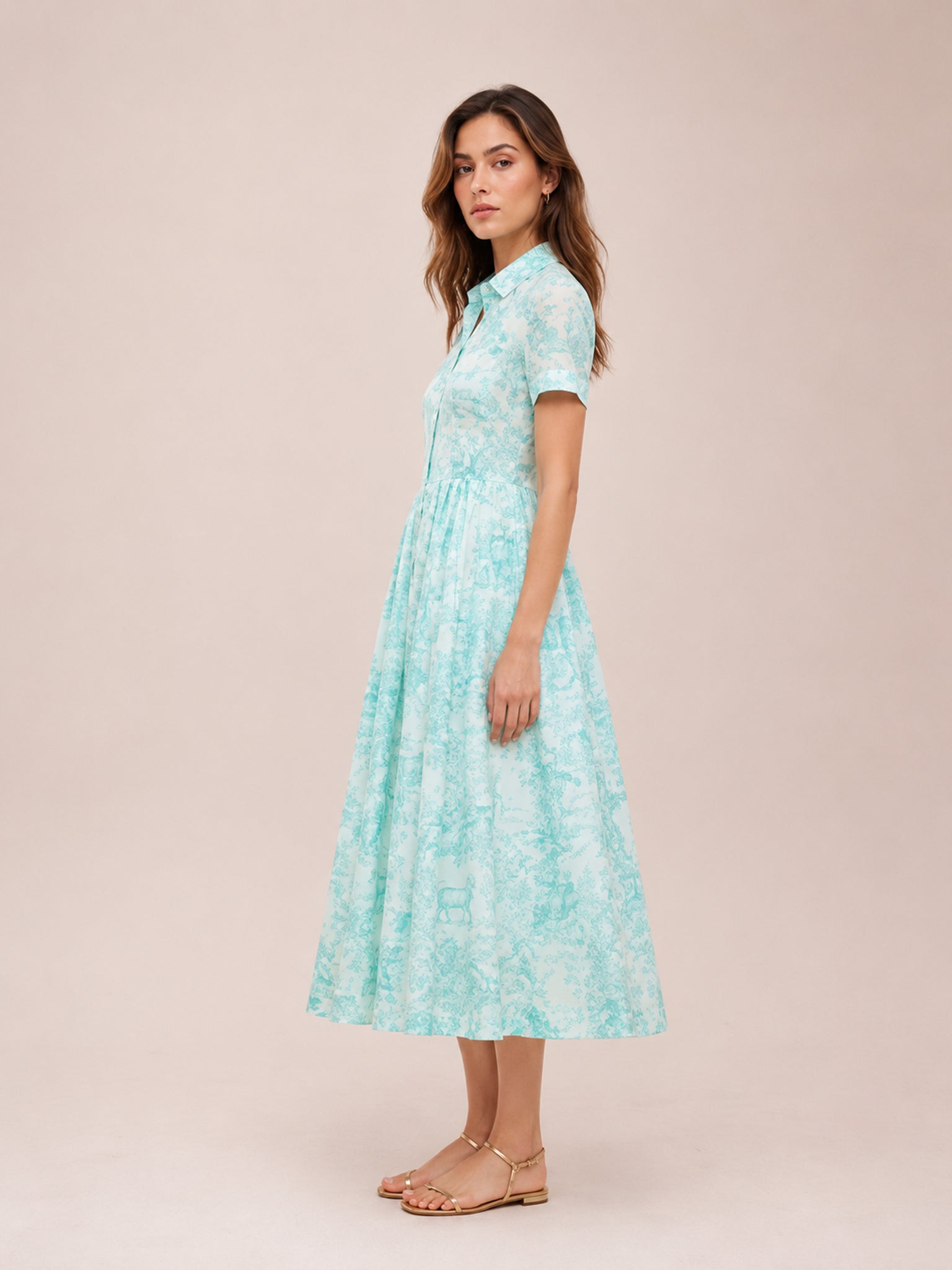 Dioriviera Mid-Length Shirtdress