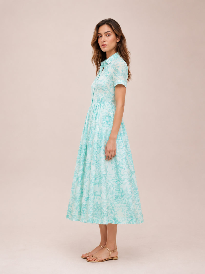 Dioriviera Mid-Length Shirtdress