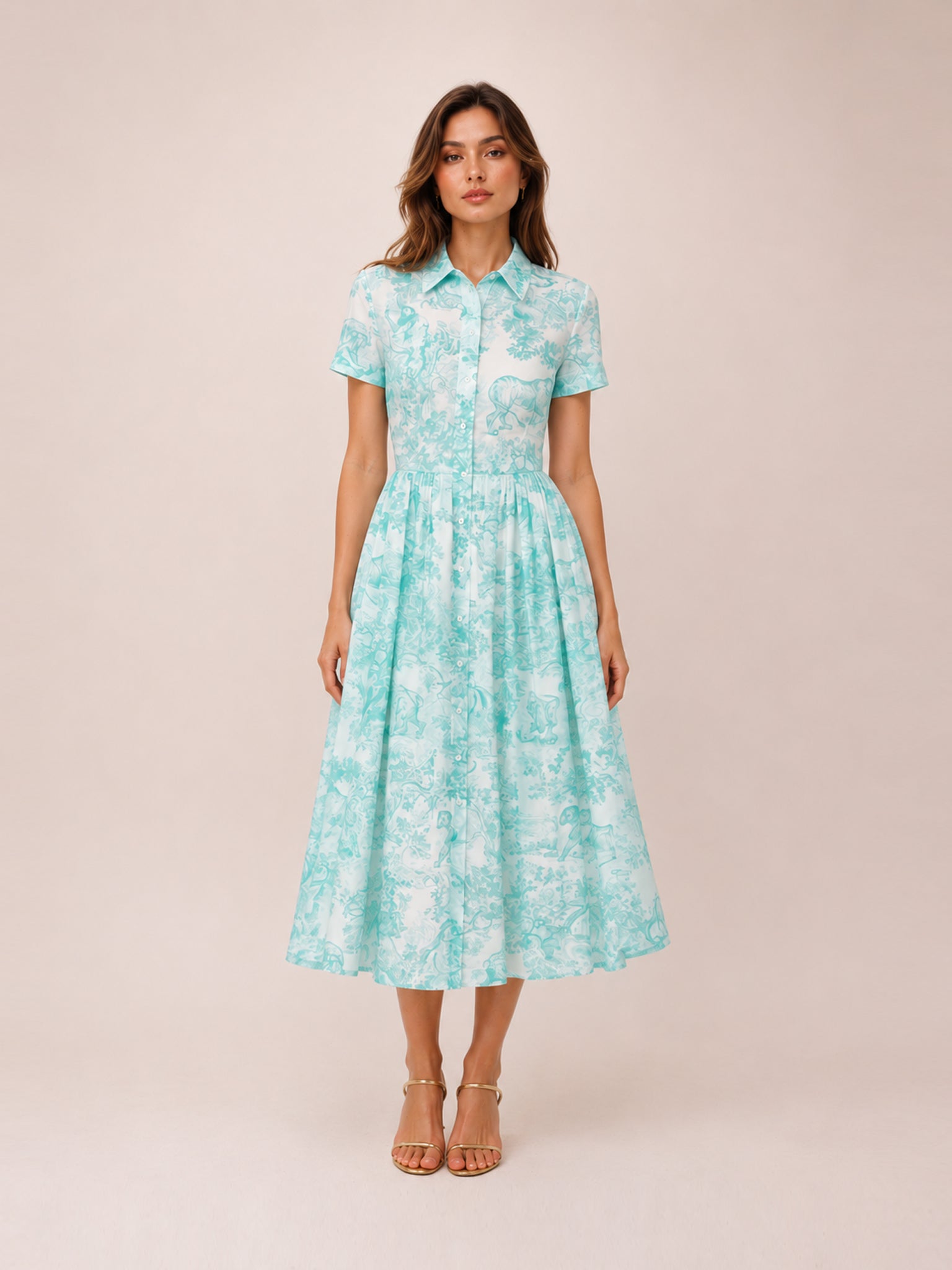 Dioriviera Mid-Length Shirtdress