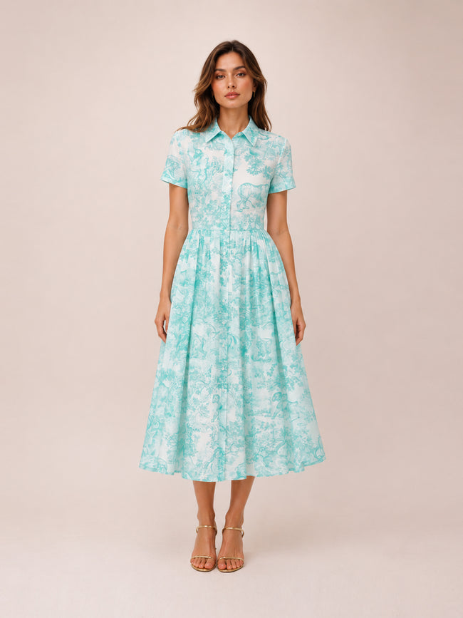 Dioriviera Mid-Length Shirtdress