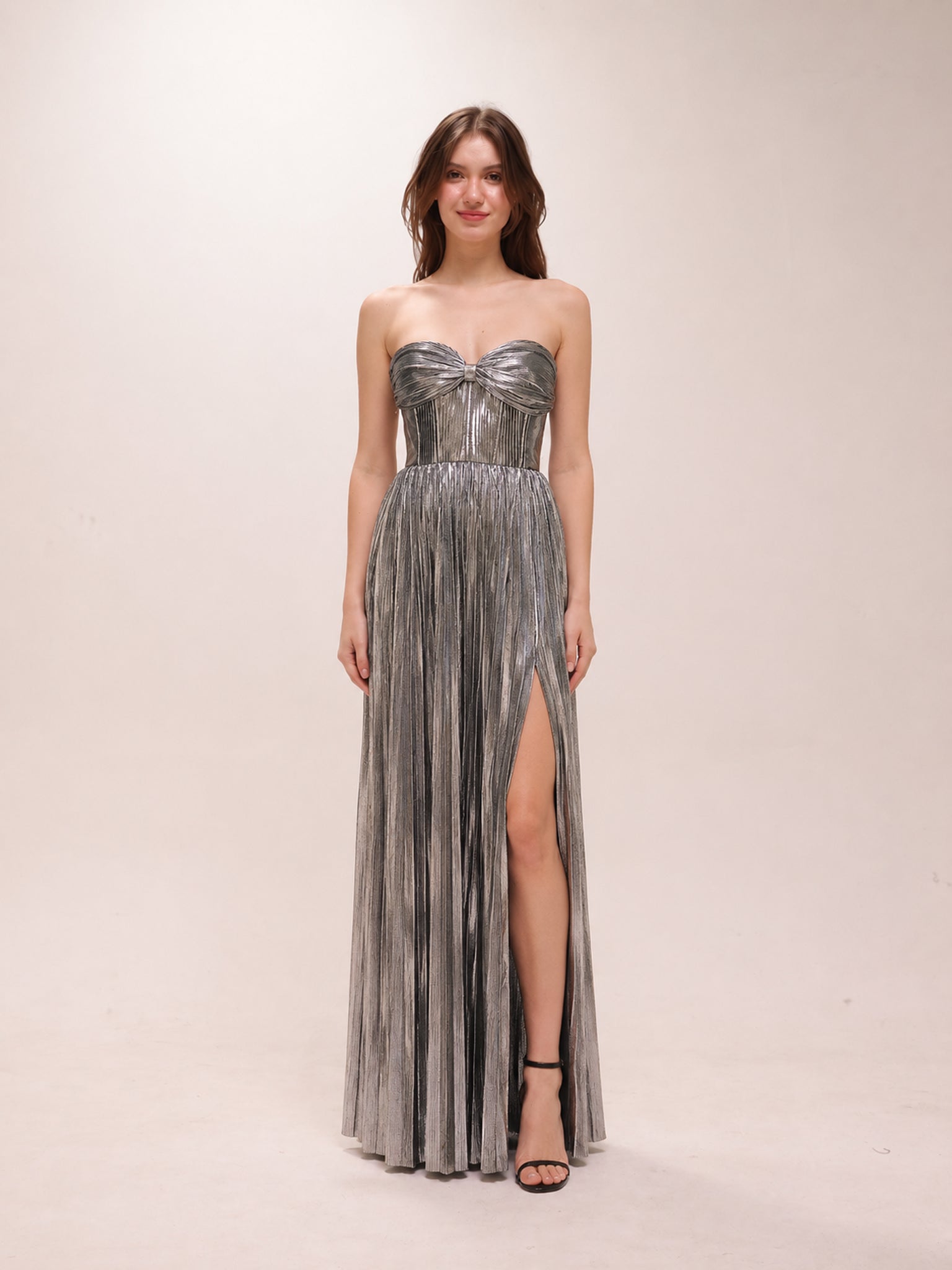 Florence Silver Gown