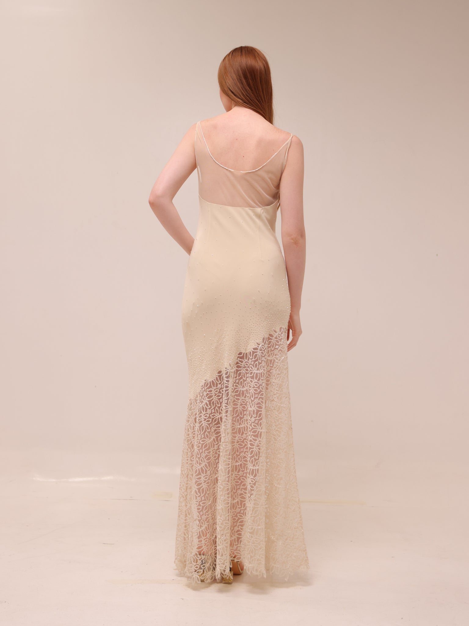 Clara Lace Slip Gown