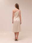 Brooklynn One-Shoulder Accordion Pleat Dress