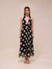 Monaco Polka Halter Midi Dress