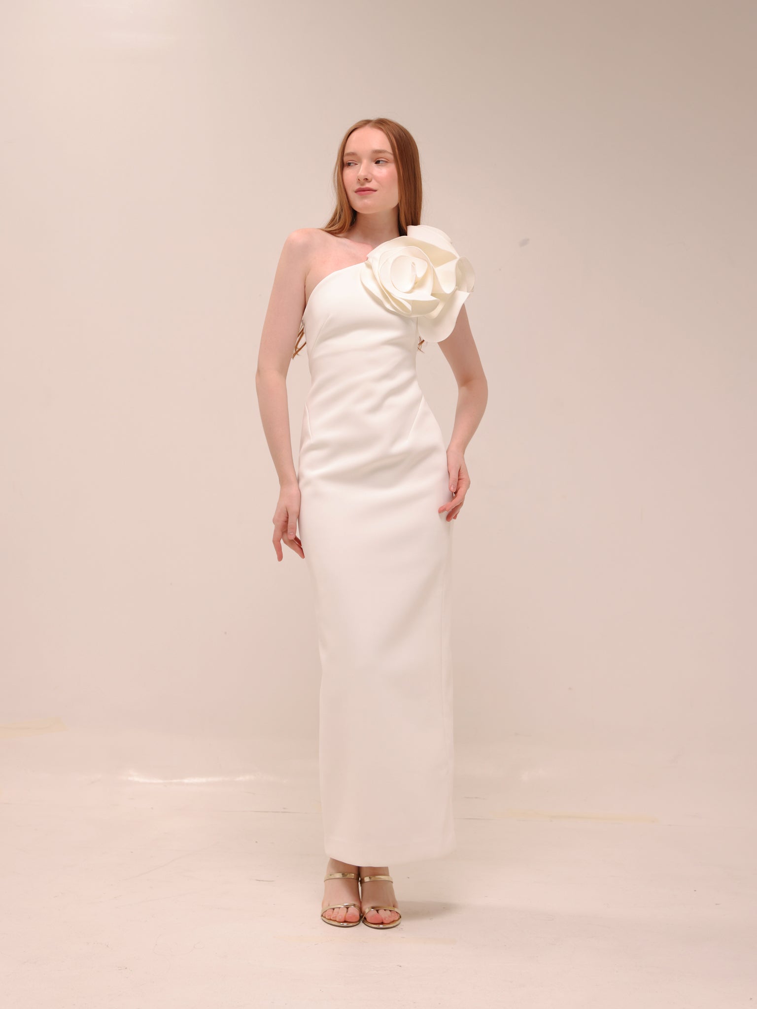 Wynyard One-Shoulder Maxi Dress