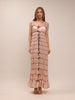 Élise Ribbon Tiered Gown