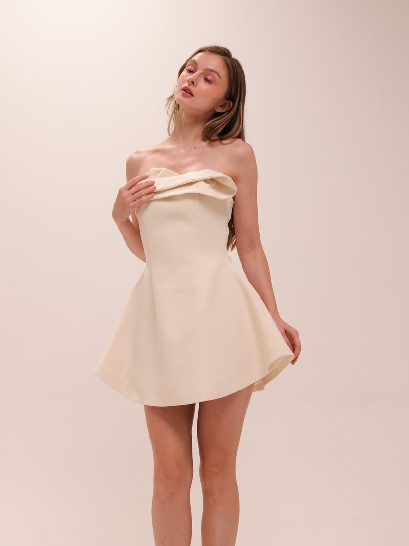 Lucia Dress in Cream