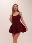 Luna Dress in Red