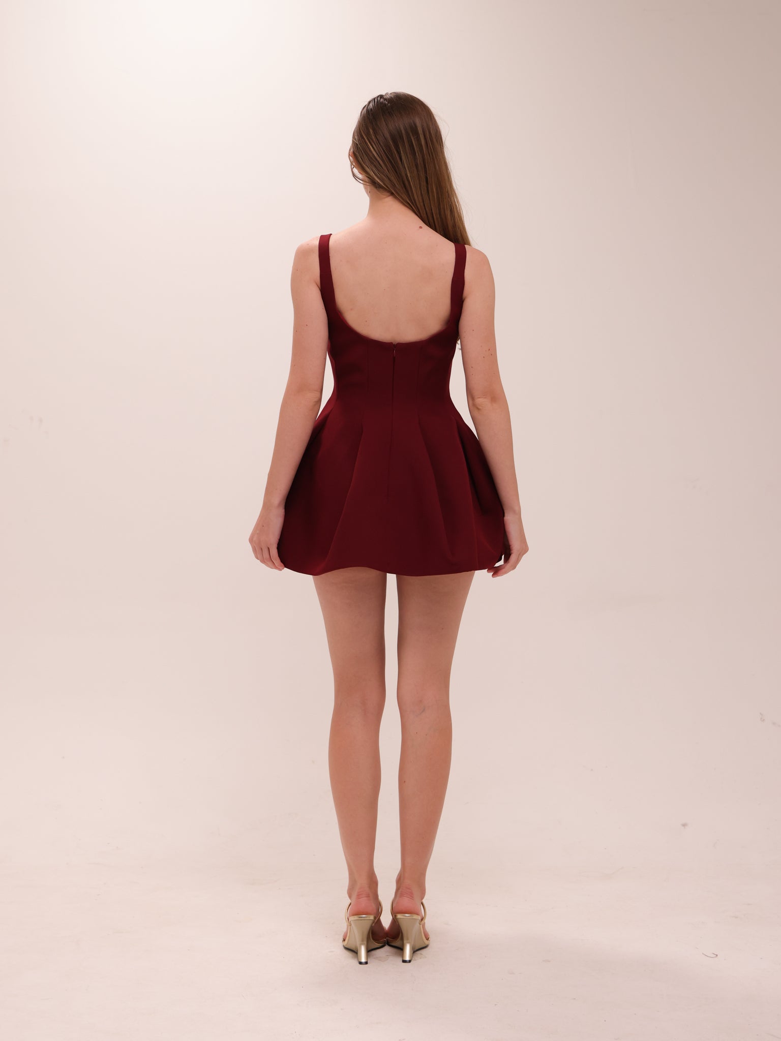 Luna Dress in Red