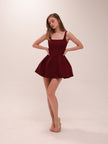 Luna Dress in Red