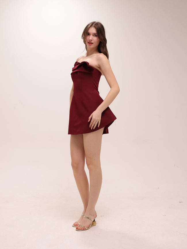 Lucia Dress in Red