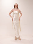Novia Dress in White