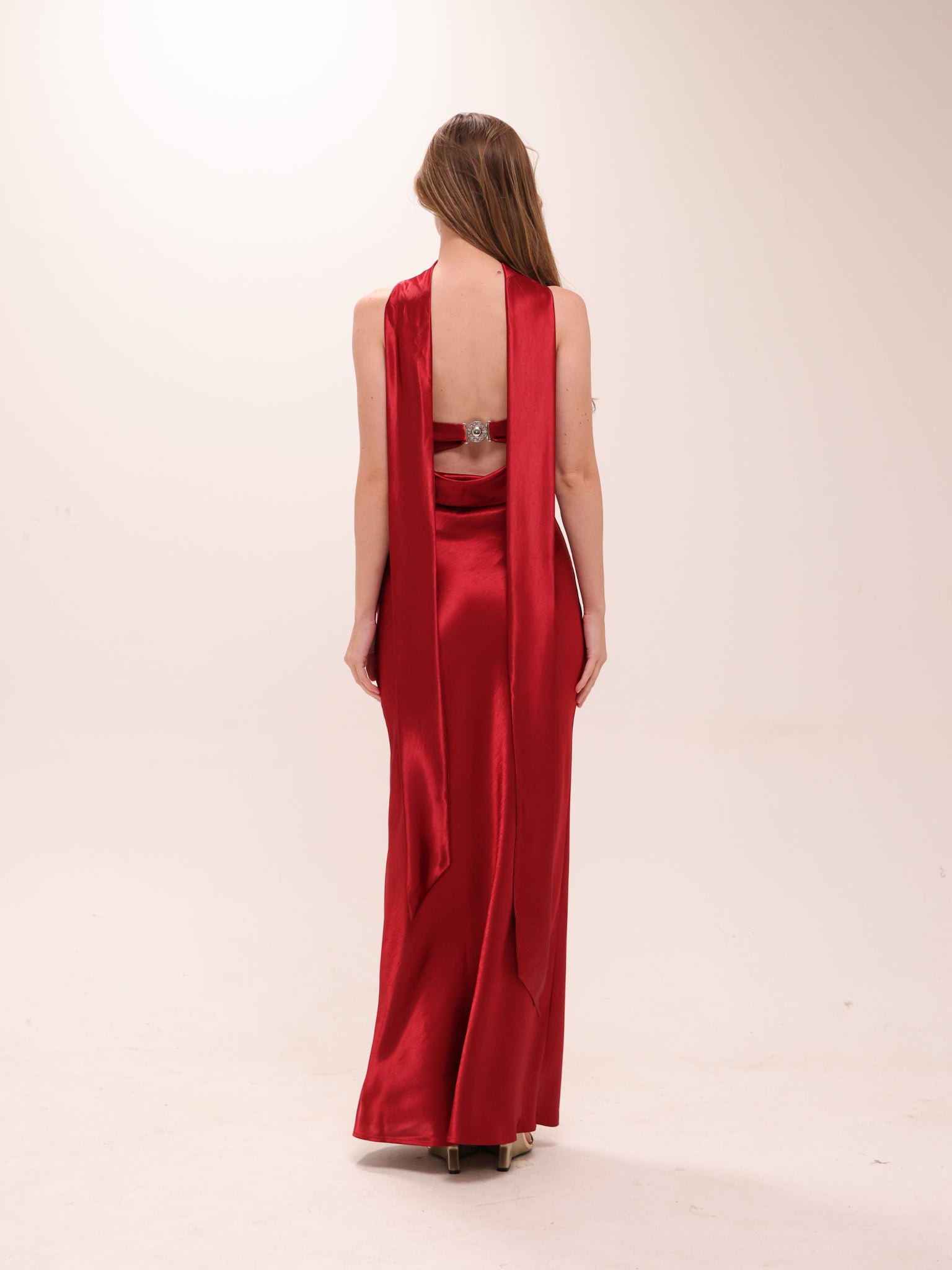 Novia Dress in Red