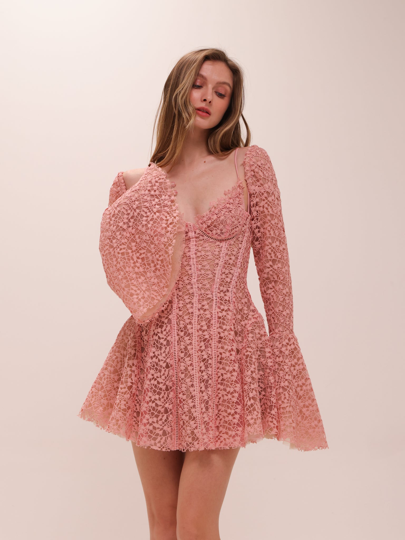 Lara Dress in Pink