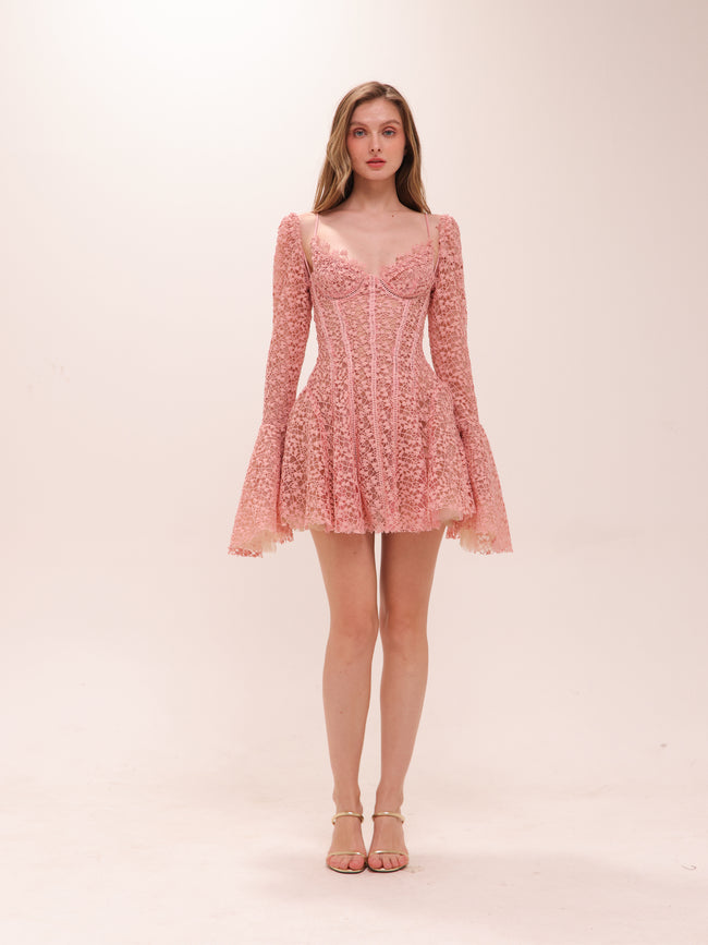Lara Dress in Pink