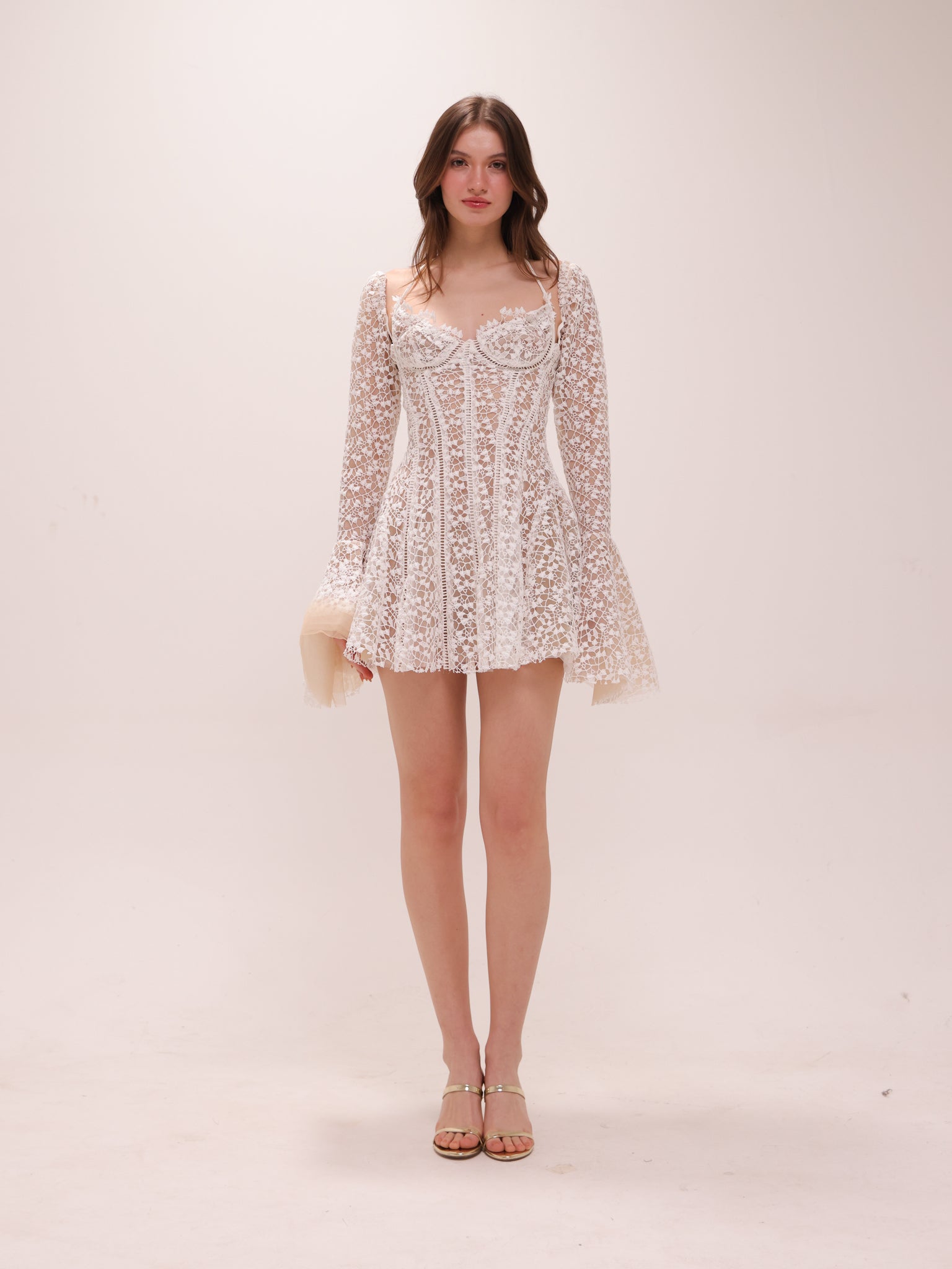 Lara Dress in White
