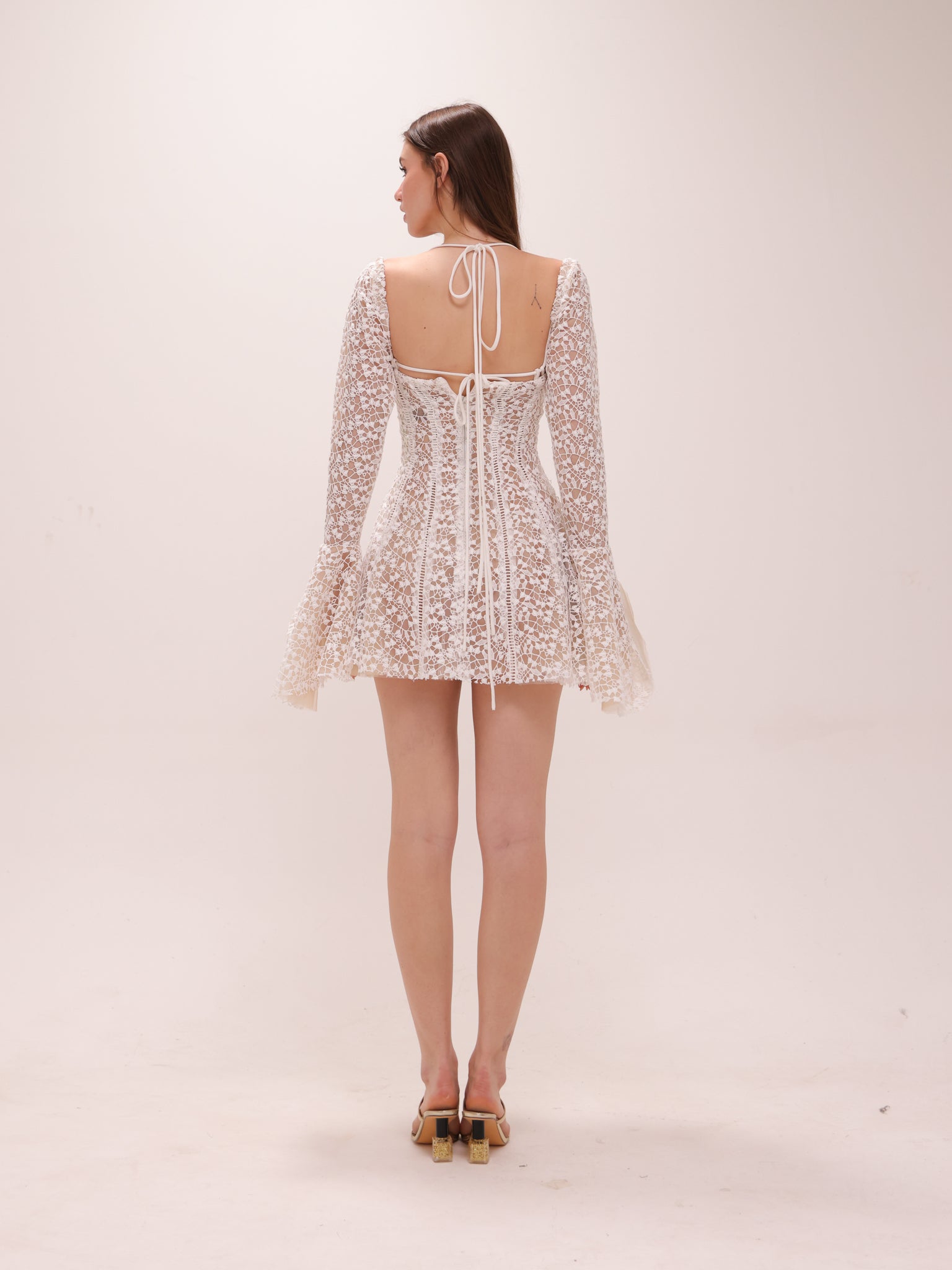 Lara Dress in White