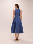 Charlotte Blue Midi Dress