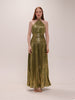 Golden Olive Goddess Gown