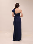 Midnight Drape Gown