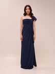 Midnight Drape Gown