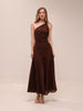 One Shoulder Ruched Dress