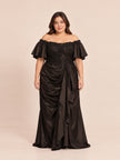 Marcella Black Gown