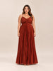 Carmella Pleated Gown