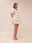 Jeannie Puff Sleeve Mini Dress