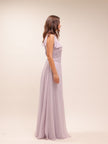 Luna Chiffon Lilac Gown