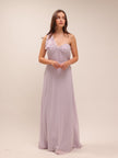 Luna Chiffon Lilac Gown