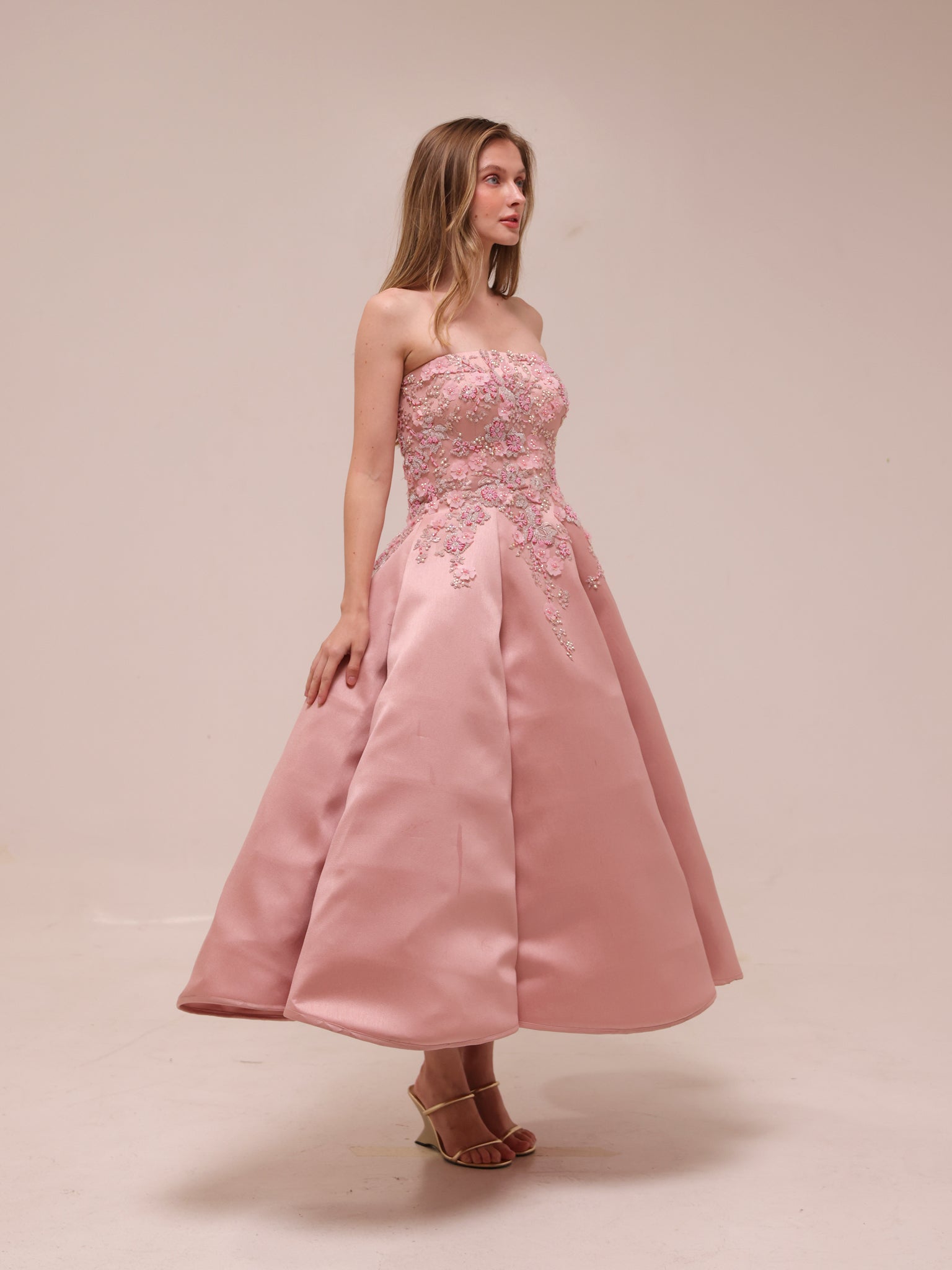 Amorette Midi Gown