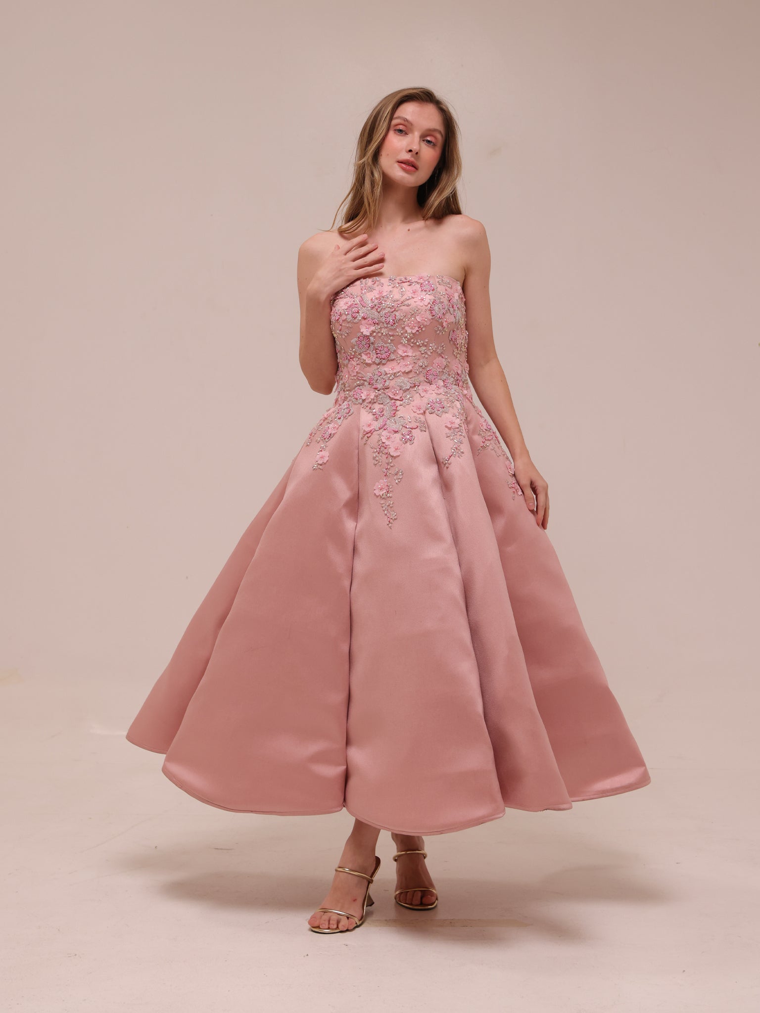 Amorette Midi Gown