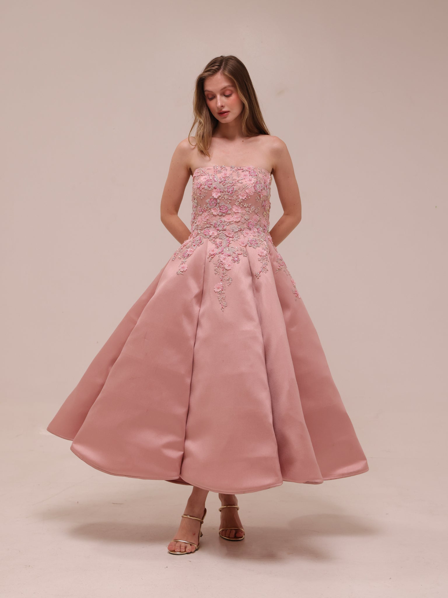 Amorette Midi Gown