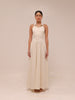 Isabelle Pleated Halter Dress