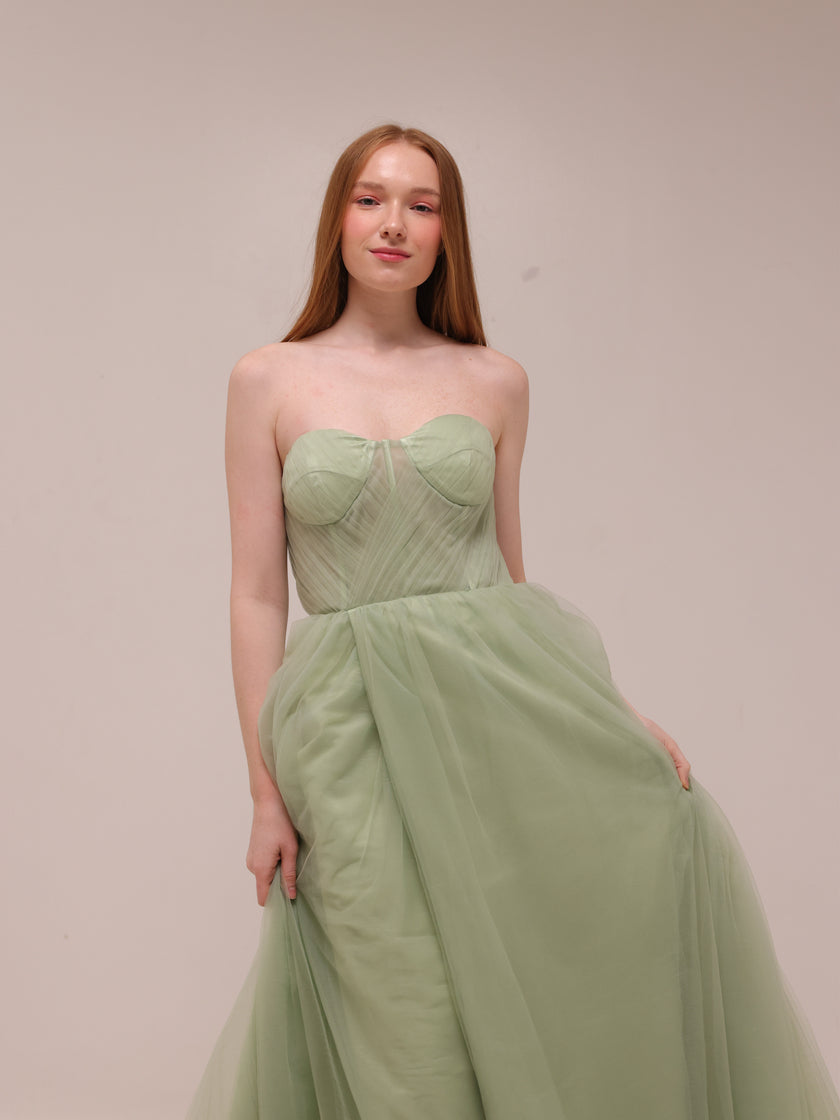 Sage Fleur Dress