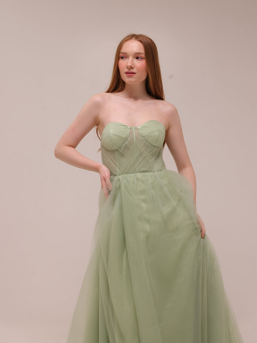 Sage Fleur Dress