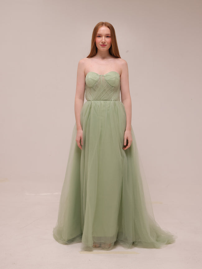 Sage Fleur Dress