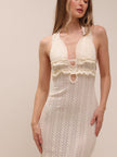 Isabelle Lace Halter Midi