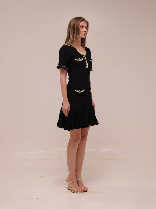 Colette Noir Dress