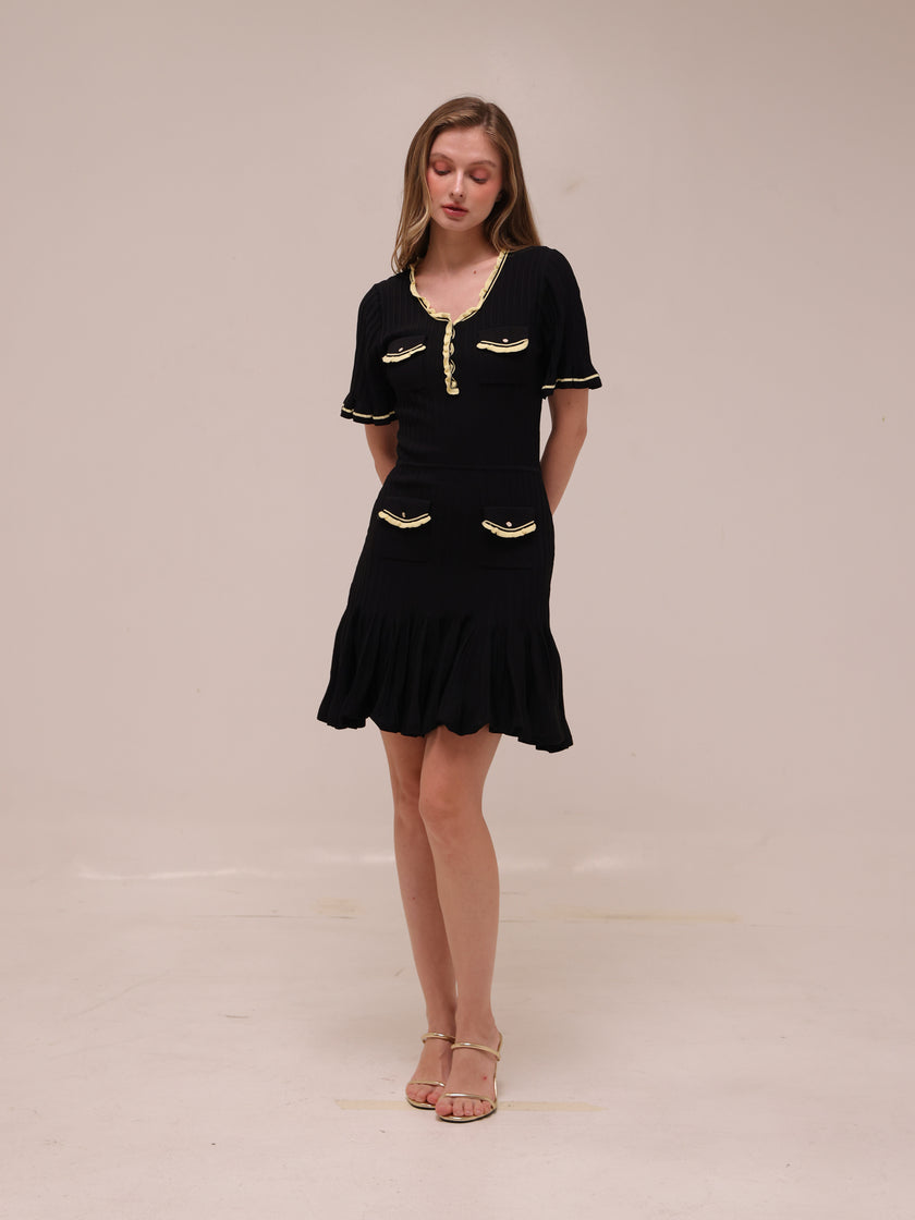 Colette Noir Dress