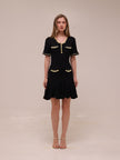 Colette Noir Dress