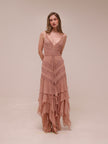 Dahlia Desert Rose Gown