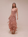 Dahlia Desert Rose Gown