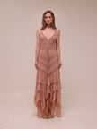 Dahlia Desert Rose Gown