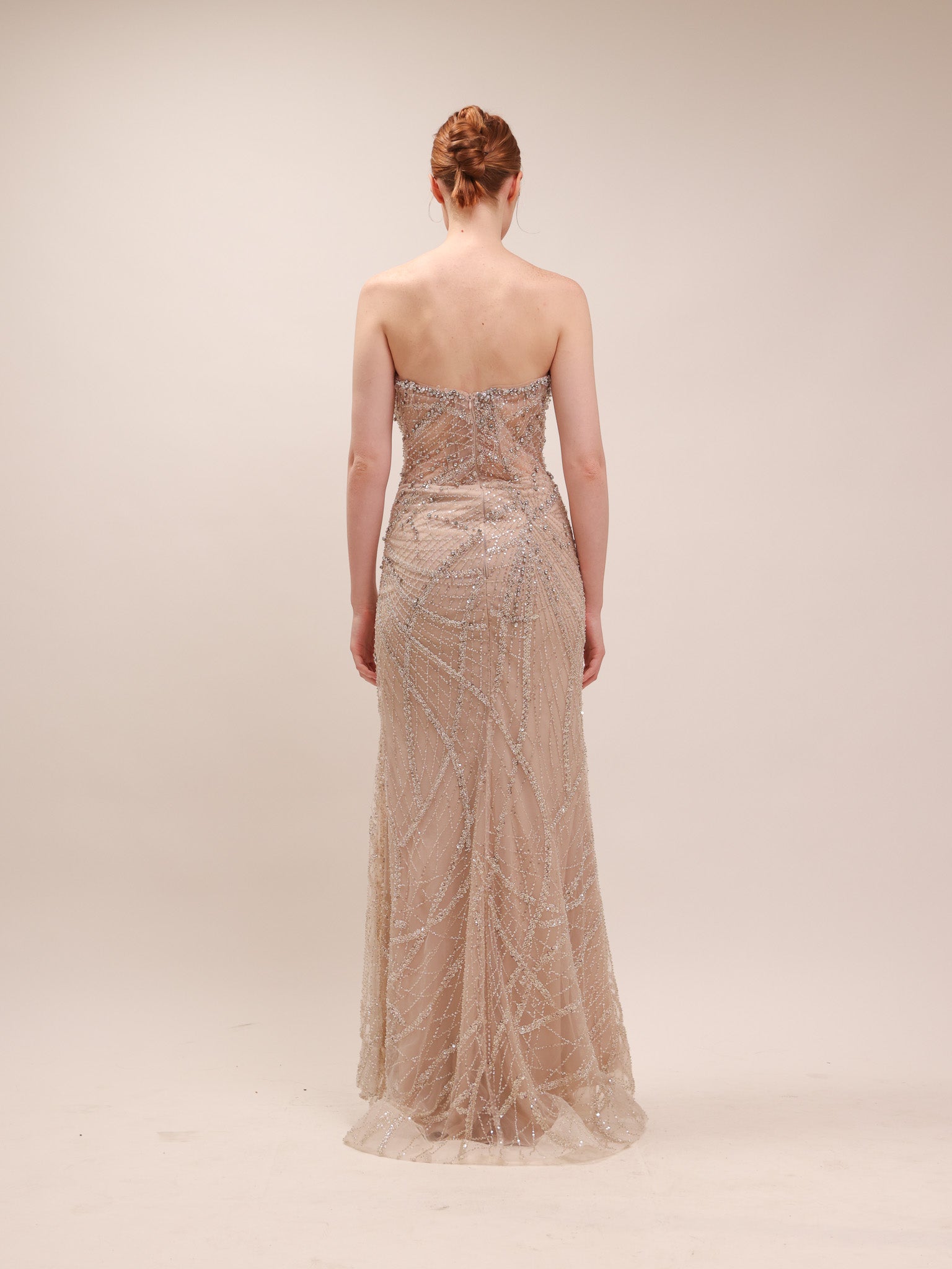 Aurora Beaded Evening Gown