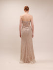 Aurora Beaded Evening Gown