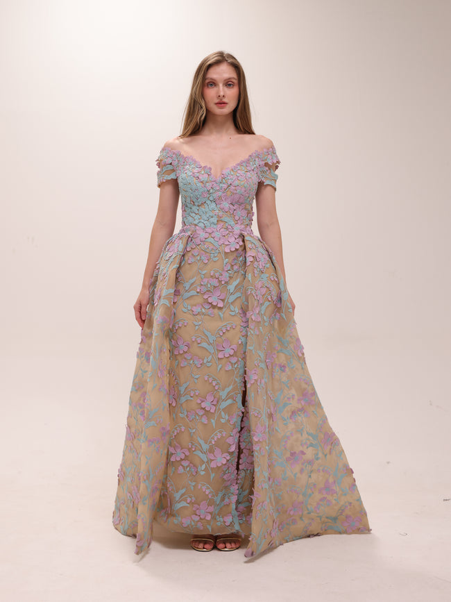 The Petaline Gown