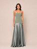 Aura Strapless Gown - Desert Sage