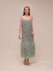 Geo Sequin Midi Dress